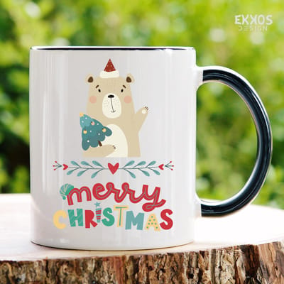 Merry Christmas | Mok met tekst | Grappige mok | Verjaardag cadeau | Cadeau voor man | Cadeau voor vrouw | Cadeau voor haar | Cadeau voor hem | Grappige cadeau | Thee glazen | Valentijn cadeautjes | Koffiekopjes
