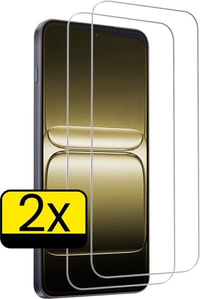 Screenprotector - Geschikt voor OnePlus Nord 5 - 2 Stuks - Extra Sterk - Beschermglas - Gehard Glas - Tempered Glass - Screen Protector
