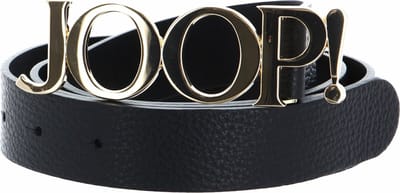 JOOP! Leren Riem 3,0 CM Women's Cow Leather Belt W70 Black Zwart