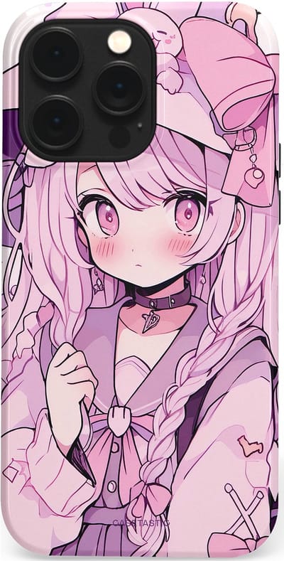 Casetastic Hoesje Geschikt voor Apple iPhone 14 Pro Max Magsafe - Stijlvolle Beschermende Duo-layer Case - Manga Magie