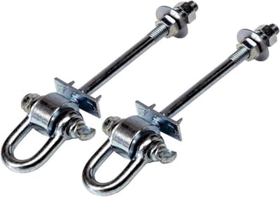 Set van 2 schommelhaken met M12 bout en 160 mm lengte