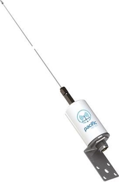 VHF 1,1m RVS antenne & maststeun - P6001