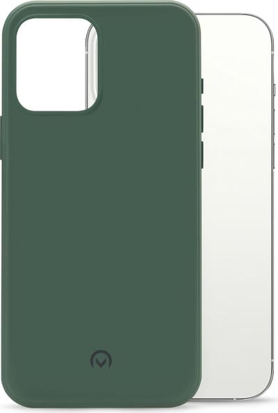 Mobilize Hoesje geschikt voor Apple iPhone 13 Pro Max Telefoonhoesje Flexibel TPU | Mobilize Rubber Gelly Backcover | iPhone 13 Pro Max Case | Back Cover - Matt Green | Groen