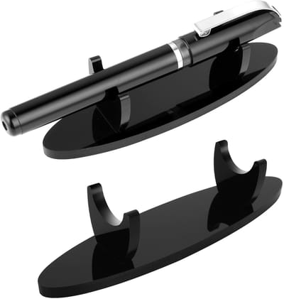 Dailygoods- Vulpenhouder 2 stuks - Acryl Displaystandaard - Pennenhouder - Potlooddisplayhouder - Make-upborstel Houder - Eenvoudig en Mooi - Penhouder