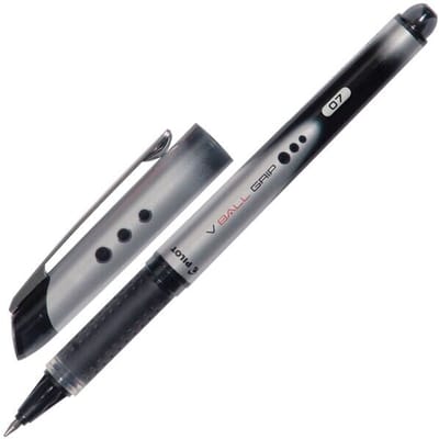 Pilot - Rollerpen V-Ball Grip 0.7 - Zwart - 1 stuks