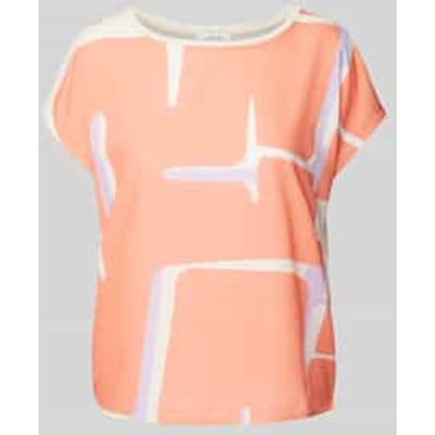 T-shirt met all-over print, model 'Sisbo'