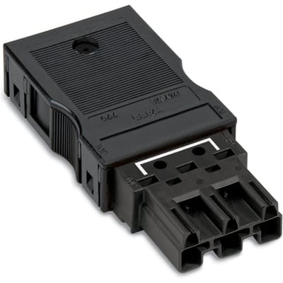 WAGO 3-Pool Kortsluitplug Met Trekontlasting Behuizing - 770-113/147-000