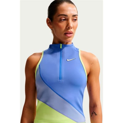Nike Court Dri-Fit Slam  Tanktop Dames-blauw, blauw-grijs