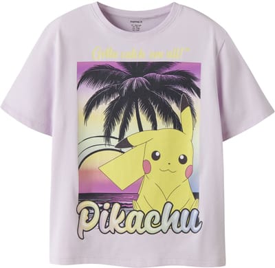 NAME IT - NKFMUBA POKEMON SS NREG TOP BOX NOOS SKY - Meisjes - T-shirts