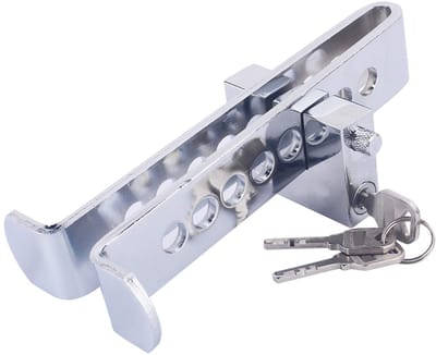 Dailygoods - Dailygoody - Auto-rem koppelingsvergrendelingsgereedschap - Anti-diefstal bescherming - 8-gaats ontwerp - Roestvrij staal - Veiligheidsaccessoire - Ge..