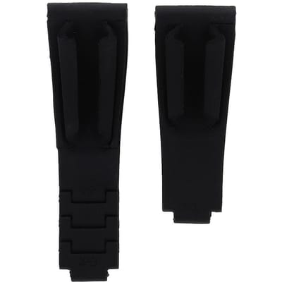Vervangende Premium Siliconen Horlogeband Zwart Polshorlogeband voor Submariner black