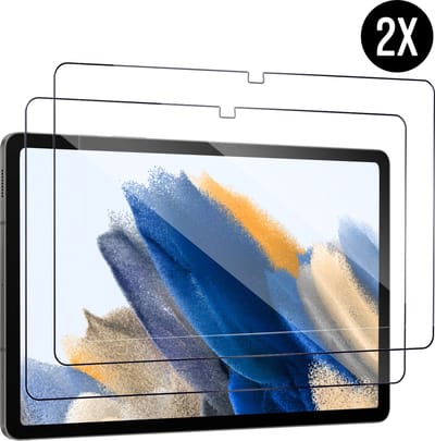 Screenprotector 2x Gehard Glas Geschikt Voor Samsung Galaxy Tab A8 (2021/2022) - Podec Premium Tempered Glass Protector Tablet