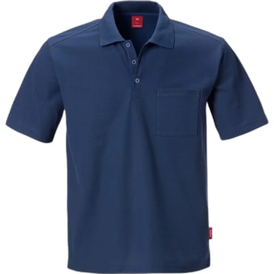 Kansas Poloshirt met korte mouwen 7392 PM marineblauw