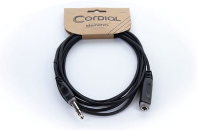 Cordial EM 3 VK Patchkabel stereo 3 m - Stereo patch kabel