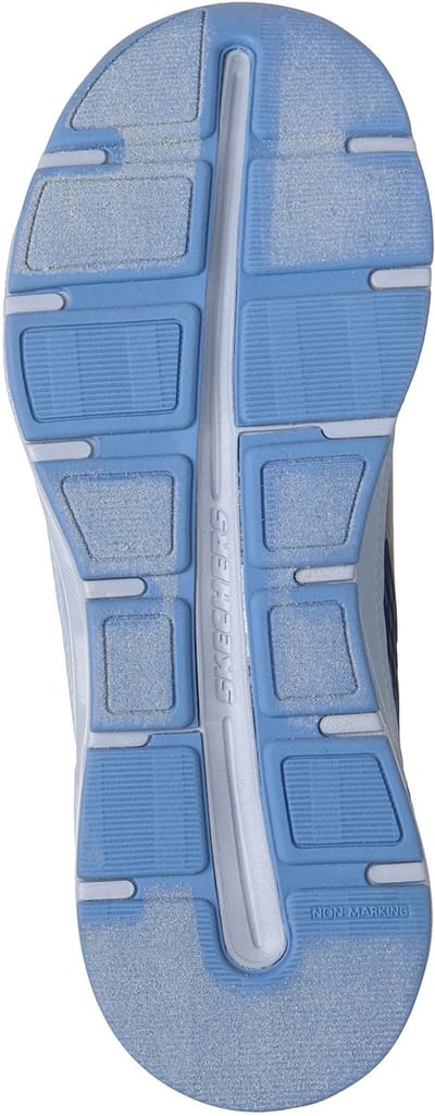 Skechers Hands Free Slip-ins Glide-Step - Vista Lane meisjes sneaker - Blauw - Maat 37