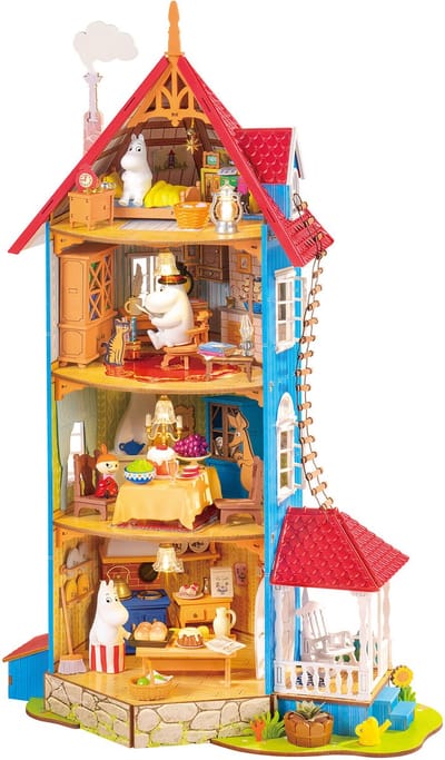 Robotime Moominhouse - Rolife DIY Miniature House Series - DA009 - Miniatuur - Bouwpakket - Moomin
