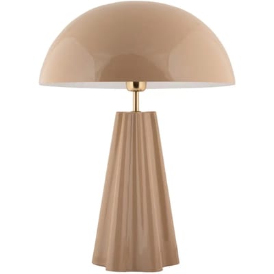 Leitmotiv Tafellamp Amplio XL - Bruin - Ø30cm - Scandinavisch
