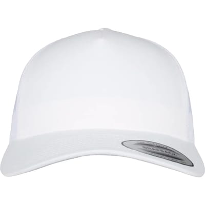 Flexfit - 5Panel Retro Trucker Cap black one size Trucker pet - Zwart