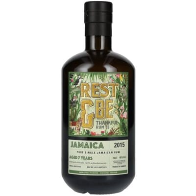 Rust en wees dankbaar Whisky Rest & Be Thankful JAMAICA 7 Years Old Pure Single Jamaican Rum 2015 #2 46% Vol. 0,7l