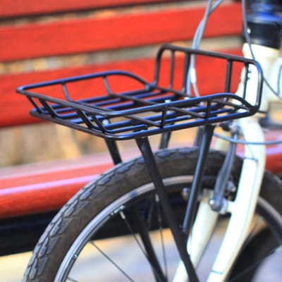 Fietsmand - Fietsaccessoire - Winkelen - Snelle Bevestiging - Grote Opslag - Zwart