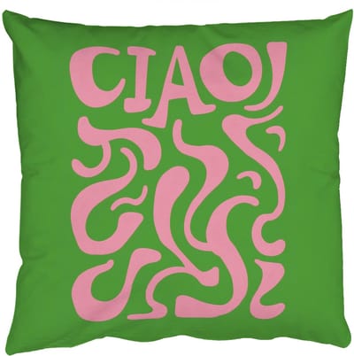 Sierkussens - Kussentjes Woonkamer - 50x50 cm - Abstract - Roze - Ciao - Vormen