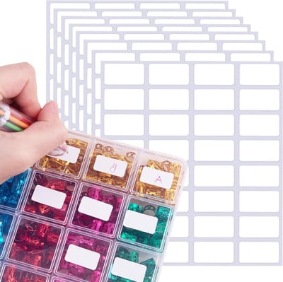 640 Zelfklevende Kleine Labels: Adres, Prijs, Verwijderbaar, Kruidennamen, Perfect voor School, Kantoor en Verzenddoeleinden