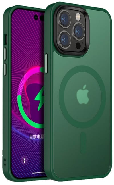 Mobiq Telefoonhoesje geschikt voor iPhone 14 Plus - Geschikt voor Magsafe - Magnetisch opladen