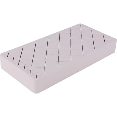 Organisateur de Rouge à Lèvres en Silicone 24 Fentes Support de Rangement pour Maquillage Cosmétiques Présentoir Rose white