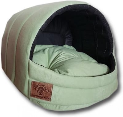 Viking Choice Hondenmand - Kleine Hond - Box - 45x49x36cm - Mat Groen Hondenbed