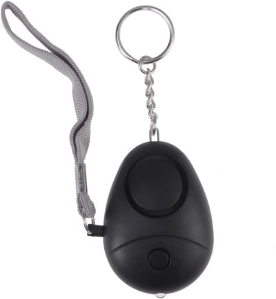 Persoonlijk Alarm - Noodalarm Mini - Veiligheid Onderweg - 130db Geluid - 5 Stuks - Zwart