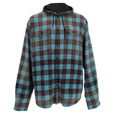 Balenciaga gebleekte geruite flanellen hoodie in veelkleurig katoen