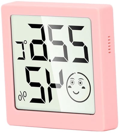 Digitale Hygrometer Thermometer - Temperatuur Vochtigheid Monitor - Binnen Milieu Meten - Externe Hoge Nauwkeurigheid Sensor