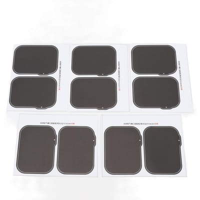 5 Paires Cache-Valve de Roue de Vélo Étanchéité Autocollant Mat Vélo de Montagne Vélo Cyclisme Autocollant Décoratif gray