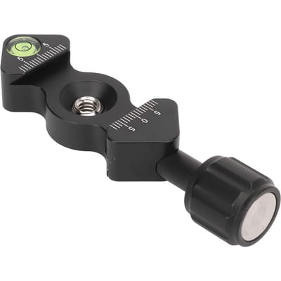FC 25 Visgraat Snelkoppelingsplaat Breedte Verstelbaar Aluminiumlegering Universele Camera Klemplaat Klem gray