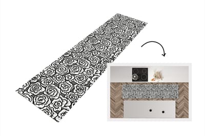 Keukenloper - Loper keuken - Meiden - Rozen - Patronen - 200x50 cm - Keukenloper vinyl