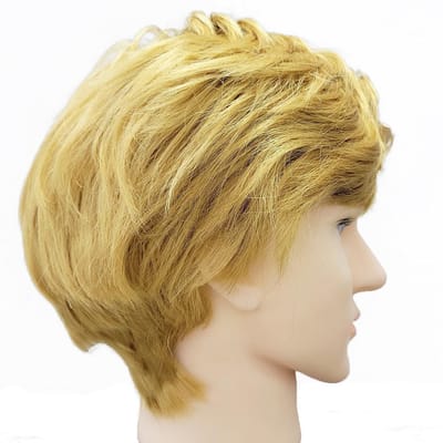 Dailygoods- Pruik Cosplay - Kinky Krullend Haar - Hoogwaardige Chemische Vezels - Ademend Rozennet - Geschikt voor Feesten - Natuurlijk Uiterlijk