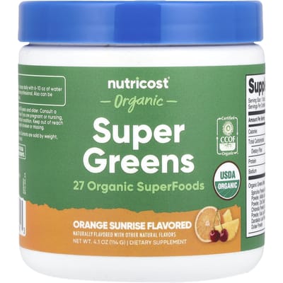 Biologische Super Groenten, Oranje Zonsopgang, 114G(4,1 oz)