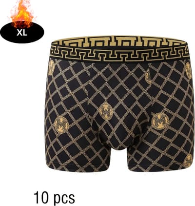 Nivard Onderbroeken Heren - Boxershort - Ondergoed - Boxer - Underwear - Mannen - 10 Pack - Zwart - XL