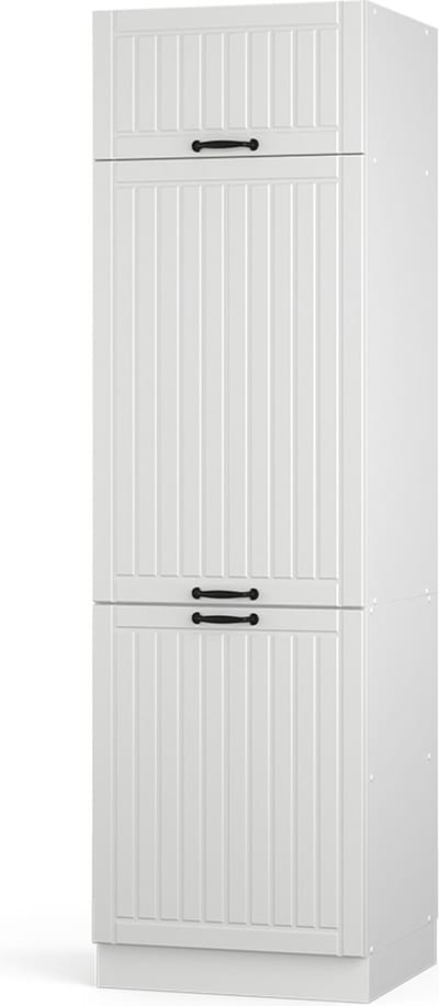 Vicco Fame-Line Koelkast ombouwkast – 60 cm Wit Landhuis