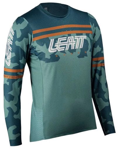 Leatt Mtb Gravity 4.0 T-shirt Met Lange Mouwen Groen M Vrouw