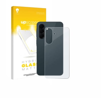 upscreen - Screenprotector voor Samsung Galaxy A37 5G (Achterkant) - Folie Beschermfolie Beschermglas matte