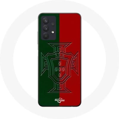 Samsung Galaxy A32 5G hoesje portugal logo groen en rood