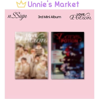 n.SSign - Love Potion 3e Mini-album (Zoete liefde / Fatale liefde ver.) No poster_Random ver. black