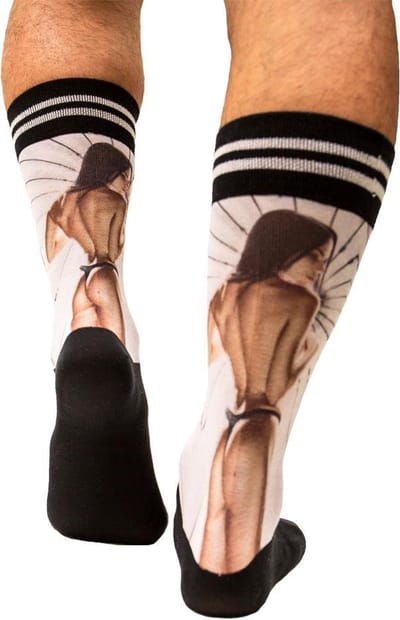 Sock My Body - Herensokken - Katoen - geprinte sok 39/42