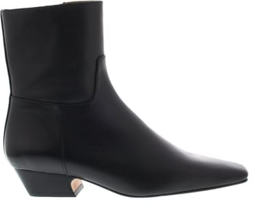 Toral Irene Enkellaarsjes - Enkelboots met rits - Dames - Zwart - Maat 41