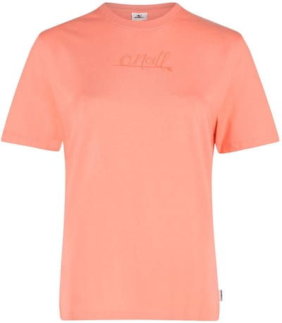 O´neill Essentials Script T-shirt Met Korte Mouwen Roze S Vrouw
