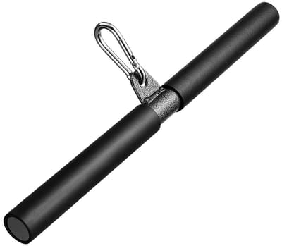 Unyqoos® Rechte trekstang van 40 cm met schuimstofgrepen voor thuisfitness