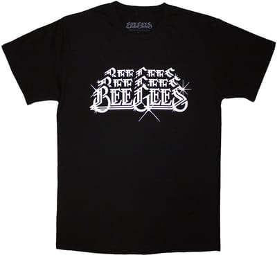 Bee Gees - Stacked Logo Heren T-shirt - S - Zwart