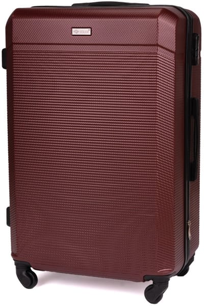 Solier STL945 - Reiskoffer middelgroot M 22 inch - Hardcase ABS Plus - Cijferslot - 4 zwenkwielen - Bruin