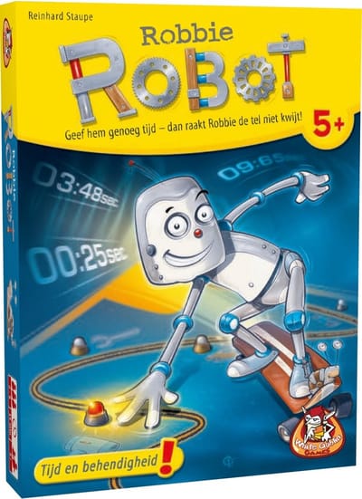 White Goblin Games - Robbie Robot - Gele reeks
